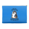 chubby penguin Accessory Pouches