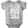 back in the gym Baby Onesie