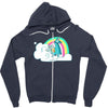Fortnite Brite Bomber Zipper Hoodie