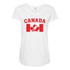 Canada Maternity Scoop Neck T-shirt
