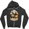 sloth motion Zipper Hoodie