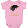 Fathers Day Is Coming Infant Clothing