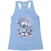 quick brown fox Racerback Tank