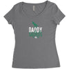 Daddy Saurus Women's Triblend Scoop T-shirt