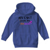 you can't scare me i'm a mother Youth Hoodie