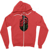 heard granade Zipper Hoodie