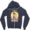 underestimate woman Zipper Hoodie