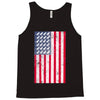 t-rex vintage american flag Tank Top
