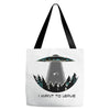 I want to Leave Tote Bags