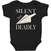 silent but deadly blow Baby Bodysuit