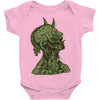 anatomy of evil Baby Onesie