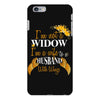 i'm not a widow i'm a wife to a husband with wings iPhone 6 Plus/6s Plus Case