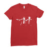 mob fiction Ladies Fitted T-Shirt