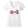 honker burger Women's V-Neck T-Shirt