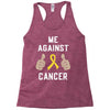 Me Against Cancer Racerback Tank