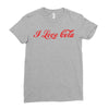 I Love Cola Ladies Fitted T-Shirt