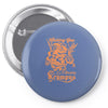 scary krampus Pin-back button