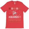 santa aquarius christmas ugly t shirts T-Shirt