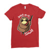 slow sloth Ladies Fitted T-Shirt