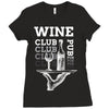 Wine Club Ladies Fitted T-Shirt