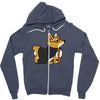 corgi potter Zipper Hoodie