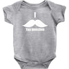mustache (3) Baby Onesie