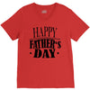 happy father day greeting V-Neck Tee