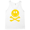 smiley pirate skull and crossbones Tank Top