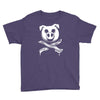 pig bacon cross bones pirate Youth Tee