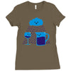 mucho vino Ladies Fitted T-Shirt
