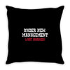 under new management, just married Throw Pillow