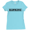 Steven Hawking Ladies Fitted T-Shirt