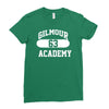 gilmour academy   as worn by dave   pink floyd   mens music Ladies Fitted T-Shirt