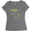 scouter saiyan Women's Triblend Scoop T-shirt