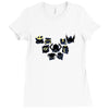 helmets ii Ladies Fitted T-Shirt