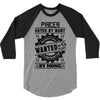 Pisces Hated By Many Wanted By Plenty 3/4 Sleeve Shirt