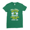 This is What The Worlds Greatest Sarcoma Cancer Survivor Looks Like Ladies Fitted T-Shirt