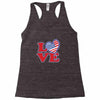 star spangled hammered Racerback Tank