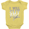 i will cut you Baby Onesie