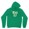 christmas head elf Unisex Hoodie