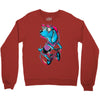 dog biker Crewneck Sweatshirt