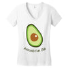 avocado fan club Women's V-Neck T-Shirt
