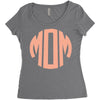 mom 2 Women's Triblend Scoop T-shirt