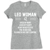 Leo Woman Ladies Fitted T-Shirt