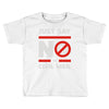 say no to civil war Toddler T-shirt