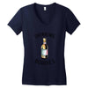 Drinking Buddies Women's V-Neck T-Shirt