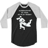 alternatives to war play rugby 3/4 Sleeve Shirt