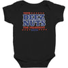 vote deez nuts Baby Bodysuit