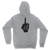 Flipping Someone Off Unisex Hoodie