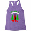 christmas drinking team Racerback Tank